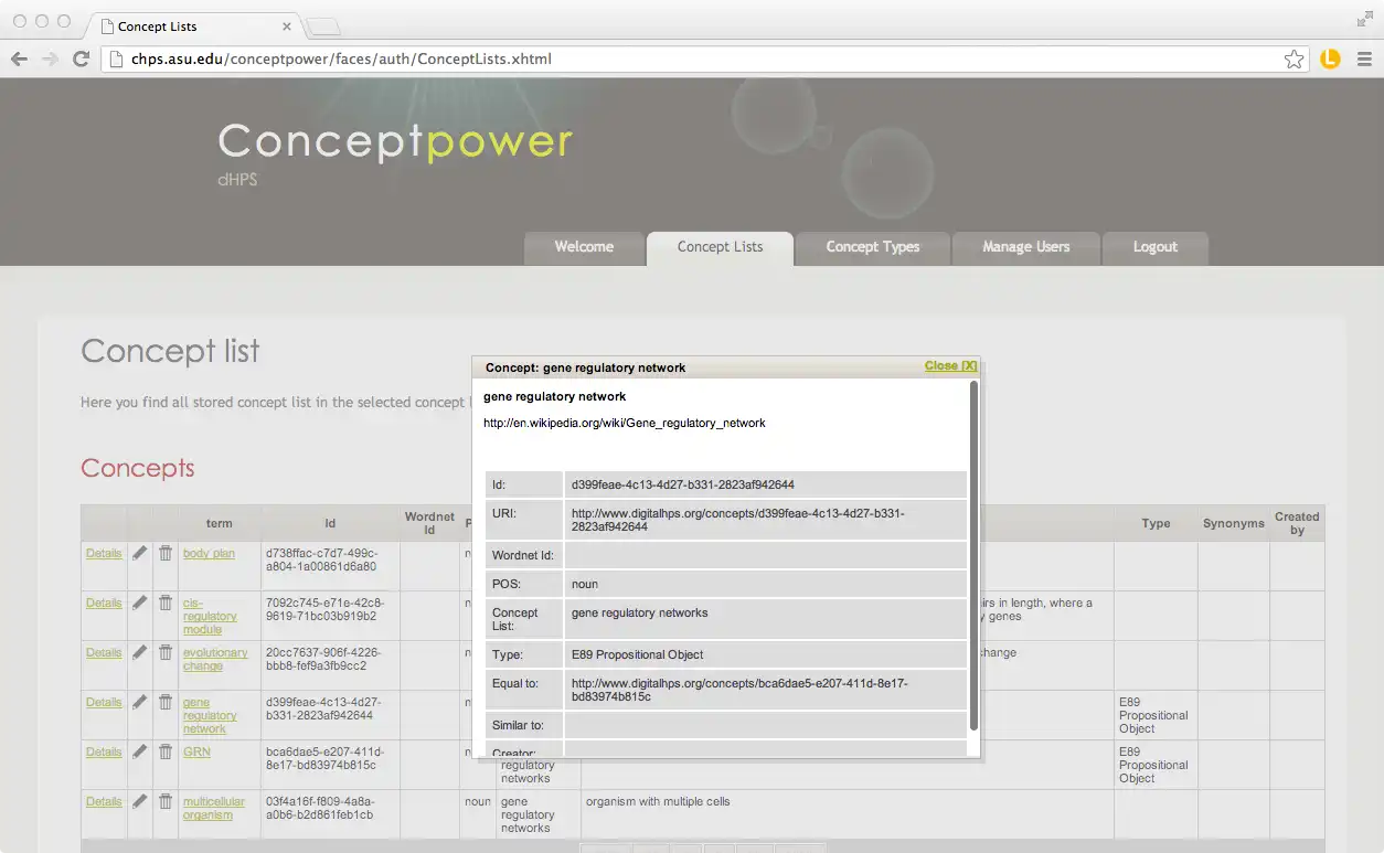 Download web tool or web app Conceptpower to run in Linux online