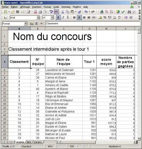 Download web tool or web app Concours de Belote