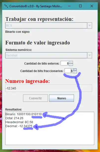 Download web tool or web app Convertidor Binario