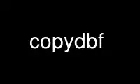 Run copydbf in OnWorks free hosting provider over Ubuntu Online, Fedora Online, Windows online emulator or MAC OS online emulator