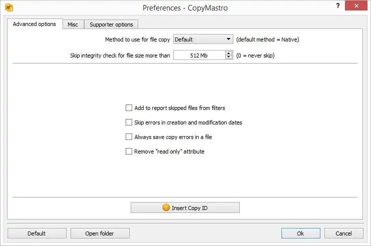 Download web tool or web app CopyMastro