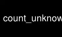 Run count_unknown_ext in OnWorks free hosting provider over Ubuntu Online, Fedora Online, Windows online emulator or MAC OS online emulator