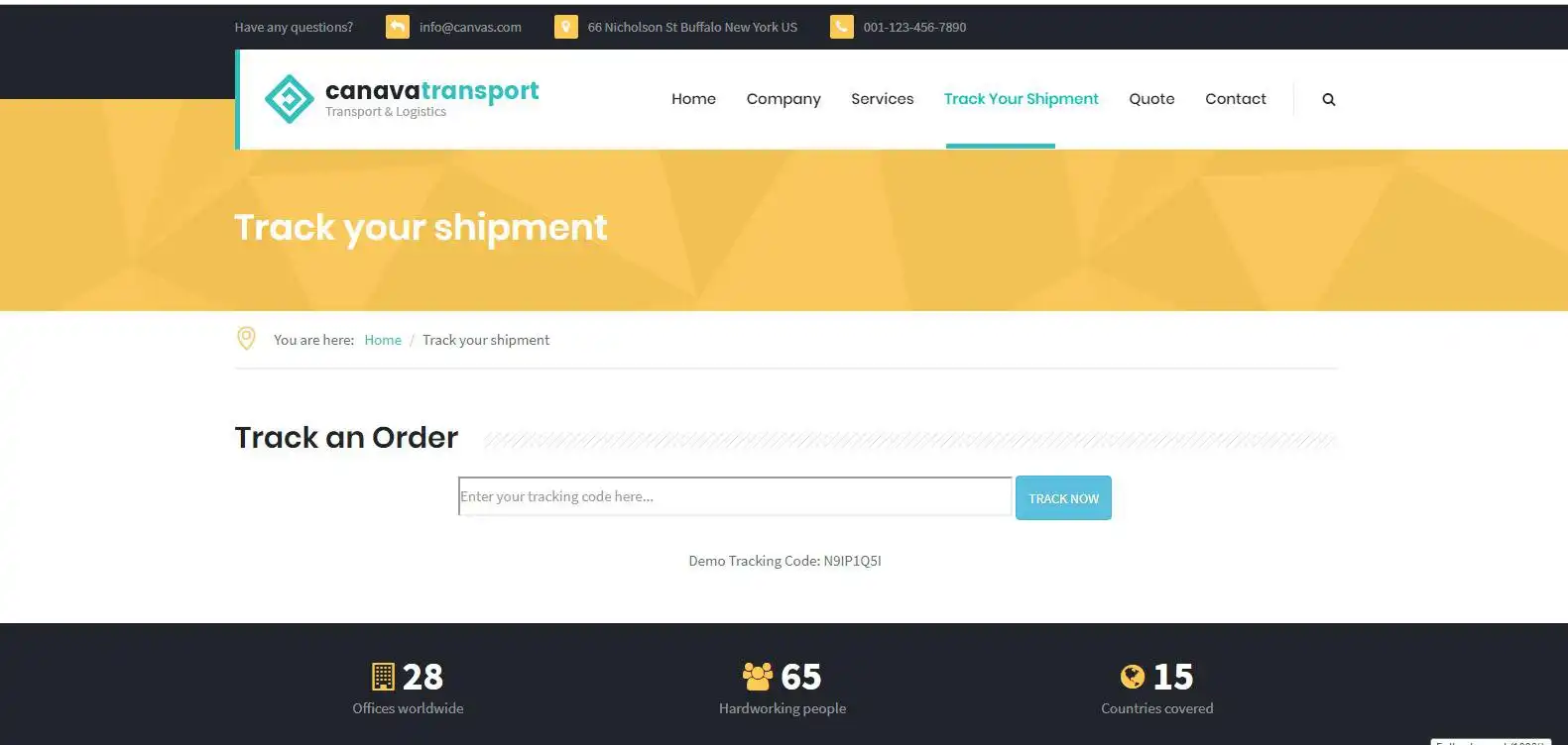 Download web tool or web app COURIER TRACKING SYSTEM 2019