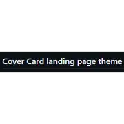 Free download Cover Card landing page theme Windows app to run online win Wine in Ubuntu online, Fedora online or Debian online