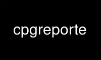 Run cpgreporte in OnWorks free hosting provider over Ubuntu Online, Fedora Online, Windows online emulator or MAC OS online emulator