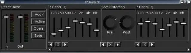 Download web tool or web app CP Guitar Effect Proccessor