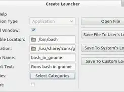 Download web tool or web app Create Launcher