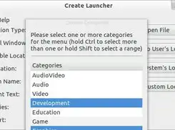 Download web tool or web app Create Launcher