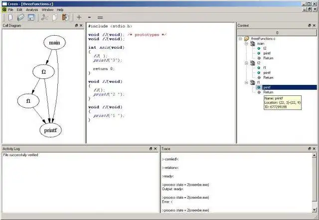 Download web tool or web app Creen - C reengineering tool