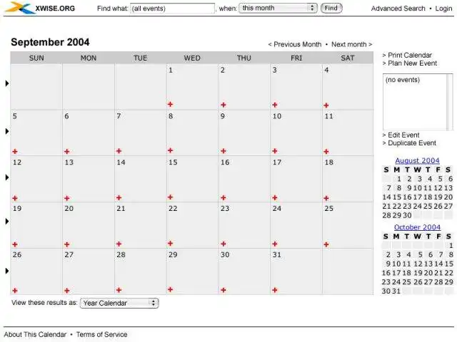 Download web tool or web app Crosswise Web Calendar to run in Linux online