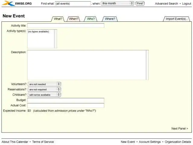 Download web tool or web app Crosswise Web Calendar to run in Windows online over Linux online