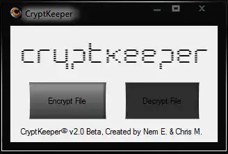 Download web tool or web app CryptKeeper