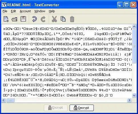 Download web tool or web app Cryptographic Text Converter