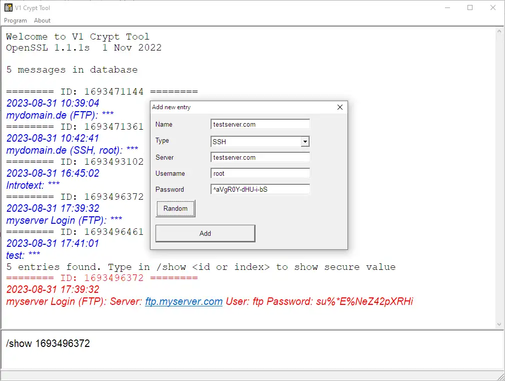 Download web tool or web app Crypt Tool