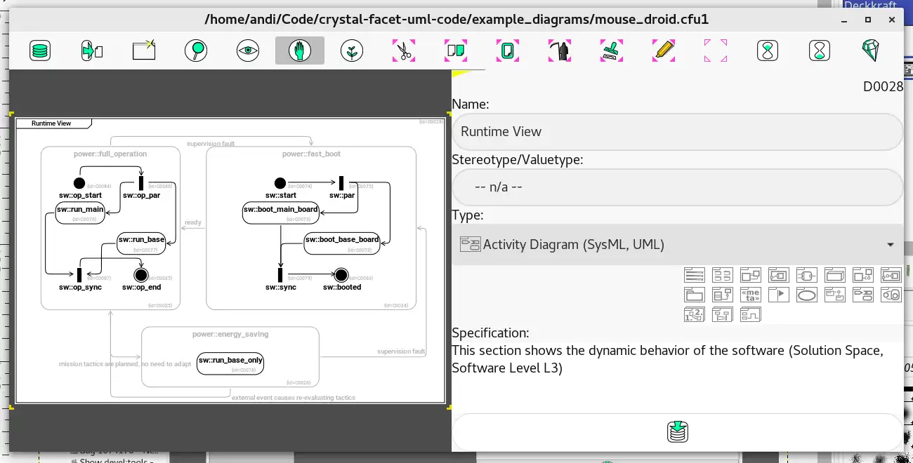 Download web tool or web app crystal-facet-uml