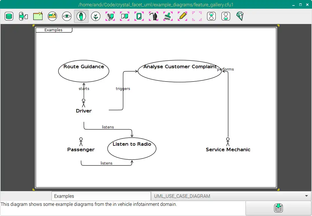 Download web tool or web app crystal-facet-uml