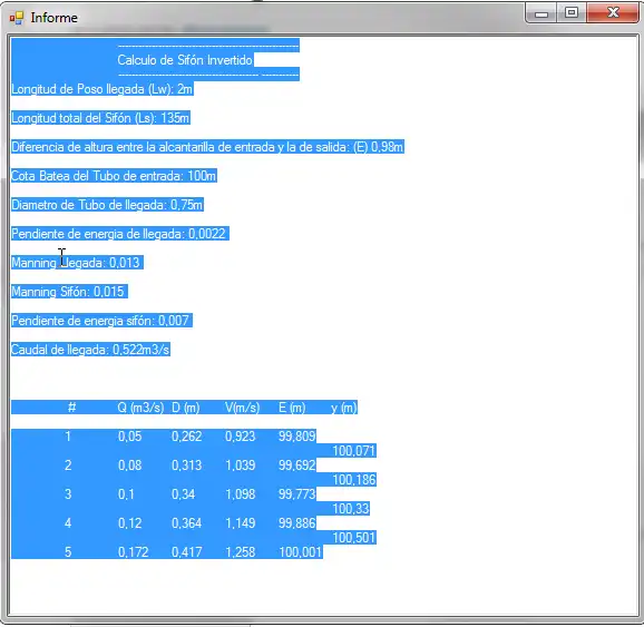 Download web tool or web app CSFI-Desing of inverted sewers 