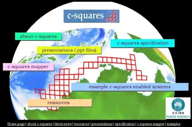 Download web tool or web app C-squares