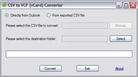 Download web tool or web app CSV2VCF