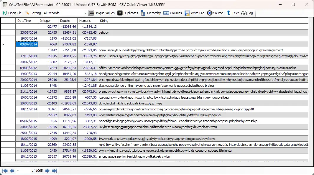 Download web tool or web app CSV Quick Viewer