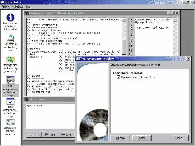 Download web tool or web app ctInstaller Suite