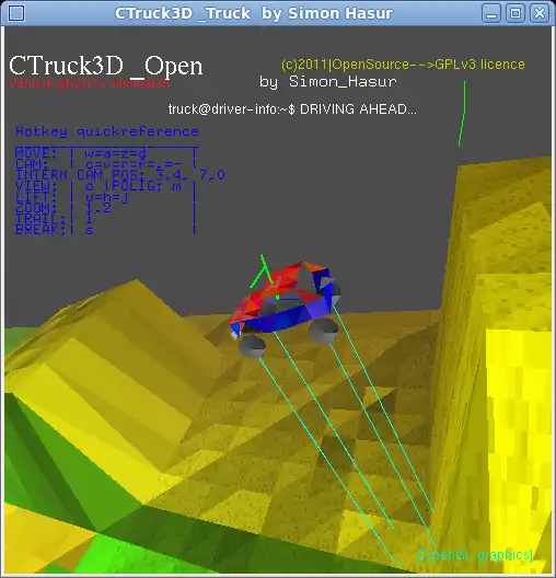 Download web tool or web app CTruck3D _Open to run in Linux online