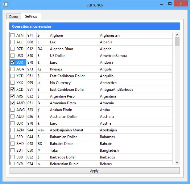 Download web tool or web app Currency-lib