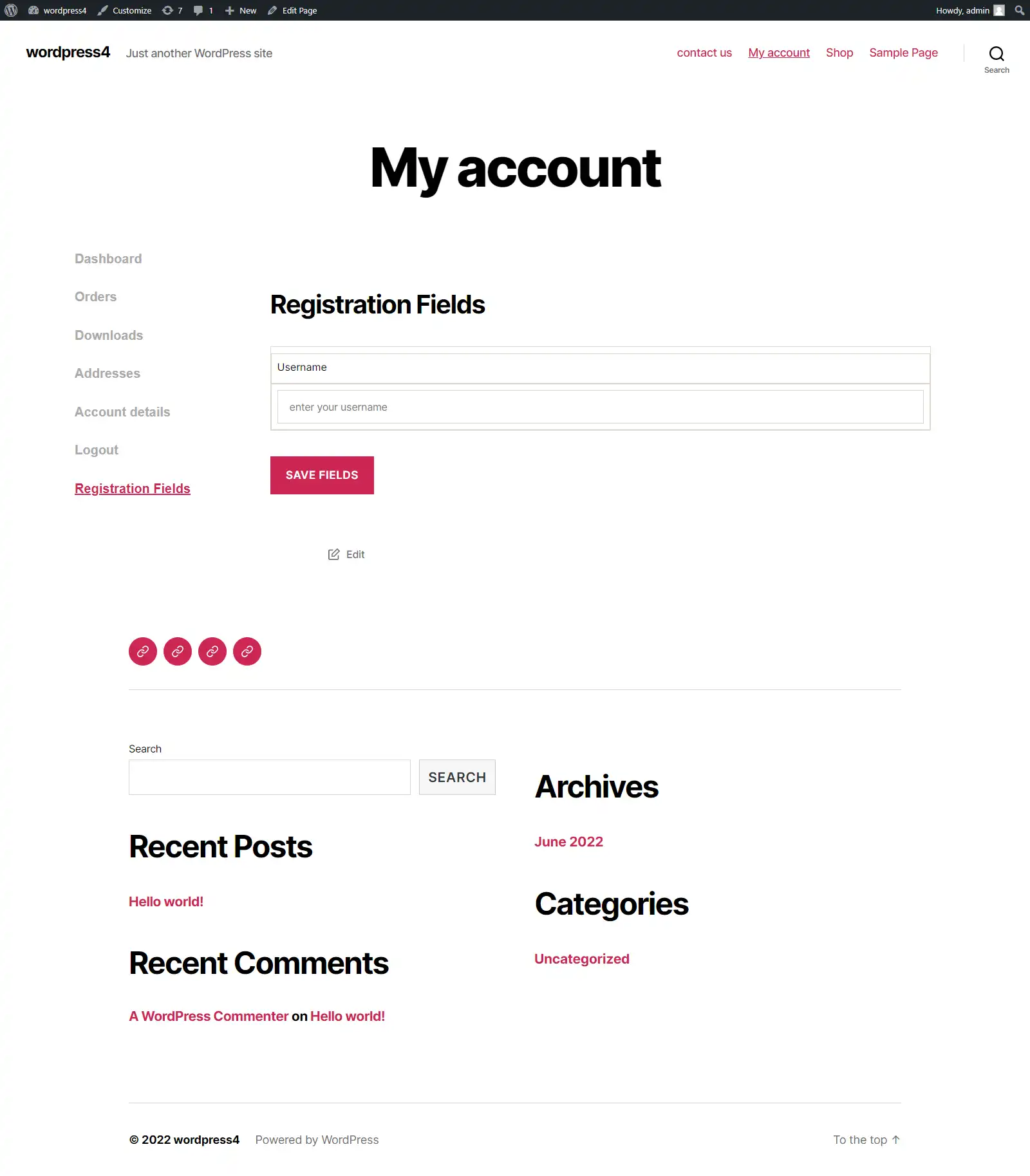 Download web tool or web app Custom Fields Account