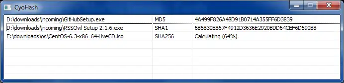 Download web tool or web app CyoHash