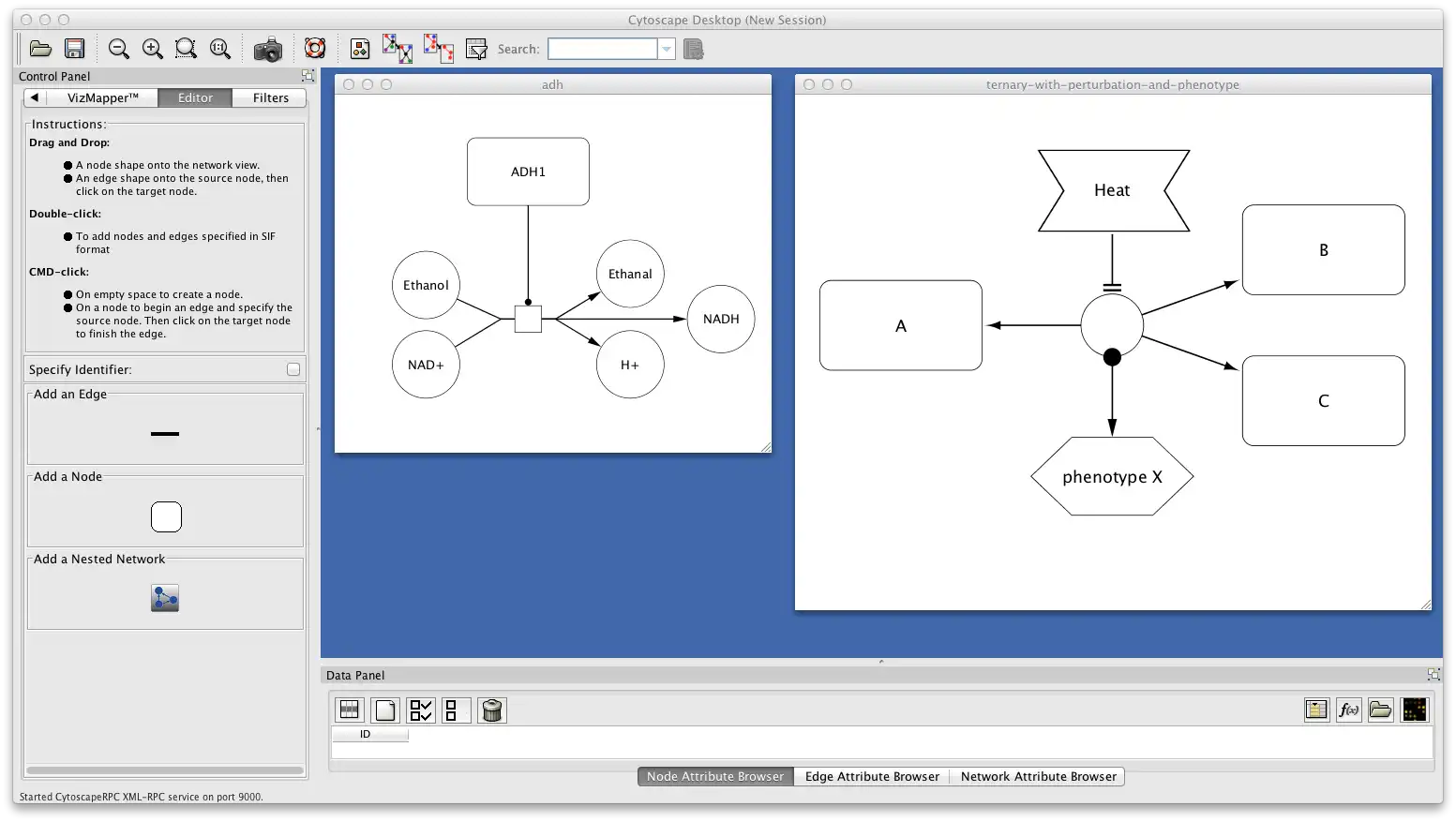 Download web tool or web app CySBGN to run in Windows online over Linux online