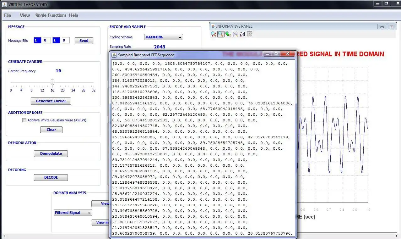 Download web tool or web app Data Communication Virtual Lab to run in Windows online over Linux online