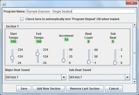 Download web tool or web app DavesMetronome