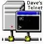 Free download Daves Telnet Windows app to run online win Wine in Ubuntu online, Fedora online or Debian online