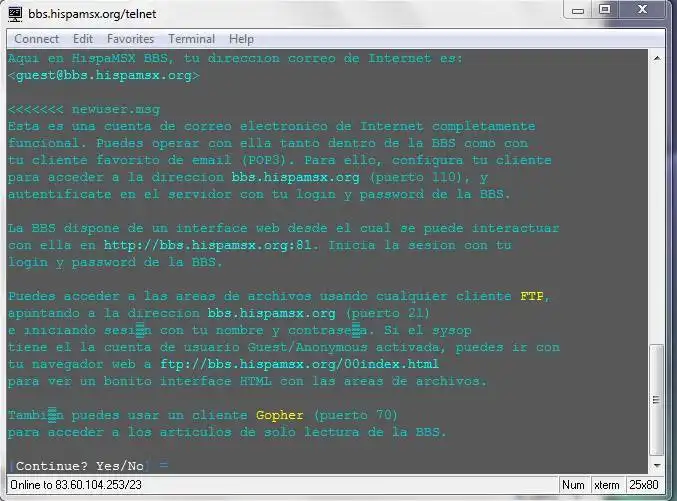 Download webtool of webapp Daves Telnet