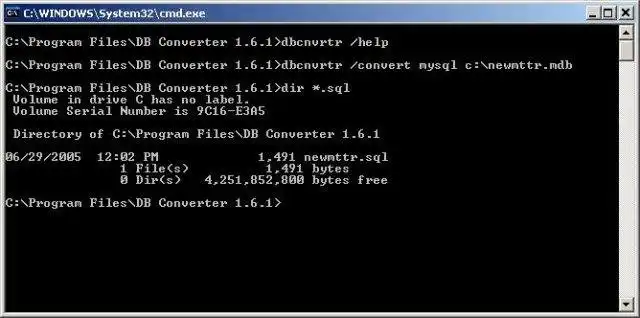 Download web tool or web app DB Converter