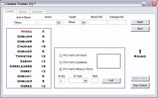 Download web tool or web app DD Combat Tracker to run in Windows online over Linux online