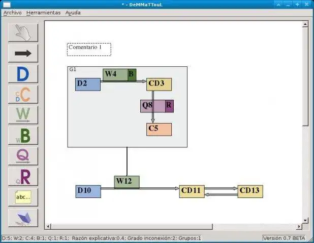 Download web tool or web app DeMMaTTouL to run in Linux online