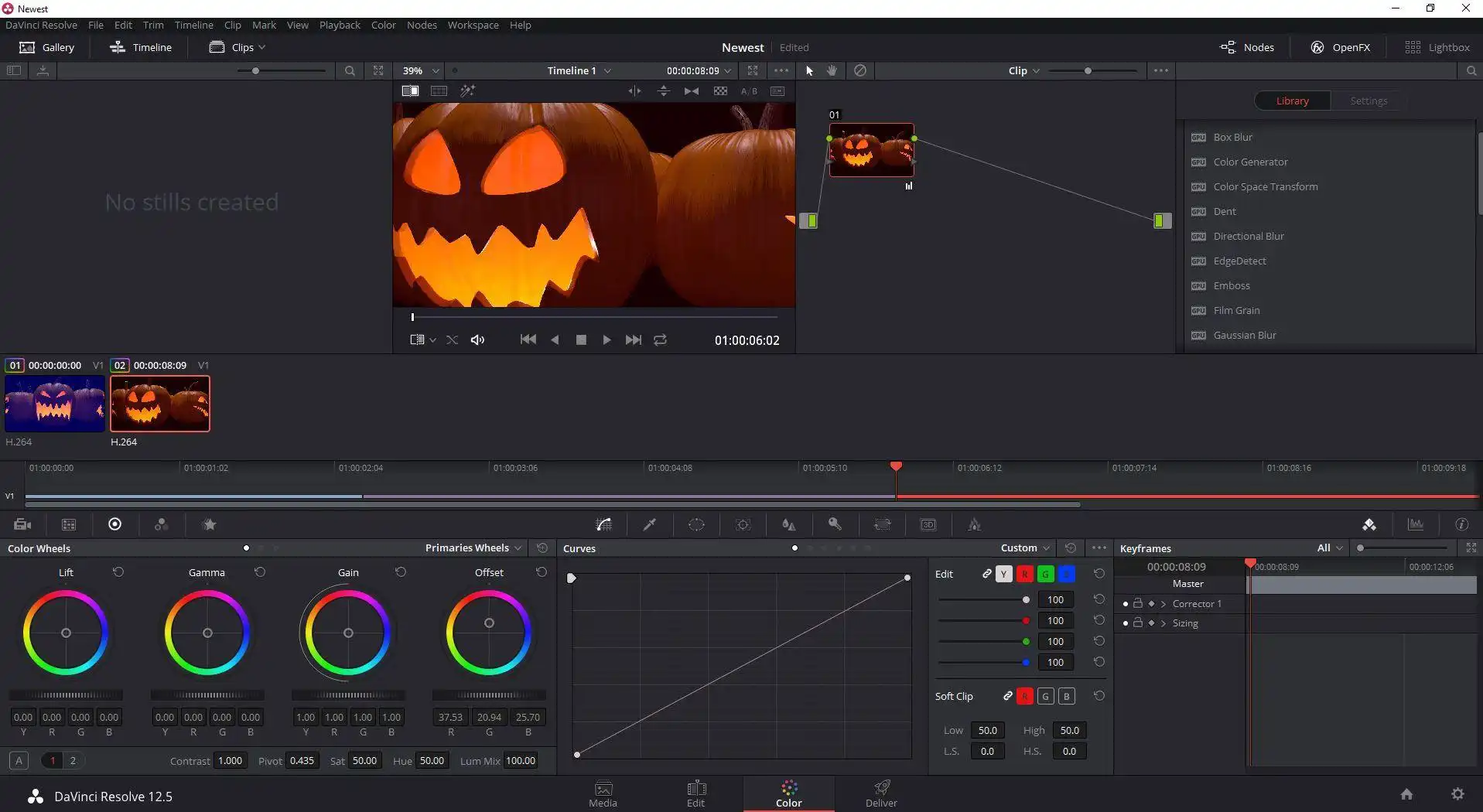 Download web tool or web app Demo Project for Davinci Resolve 12.5