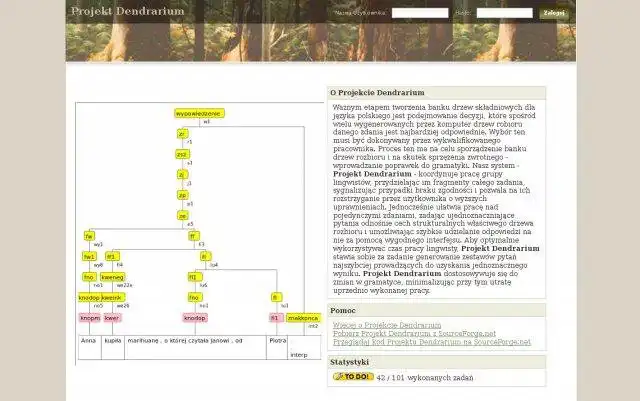 Download web tool or web app Dendrarium to run in Windows online over Linux online