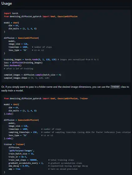 Download web tool or web app Denoising Diffusion Probabilistic Model