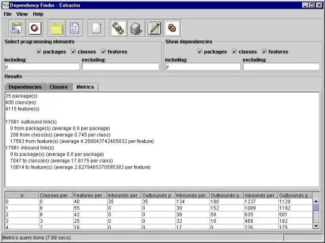 Télécharger l'outil Web ou l'application Web Dependency Finder