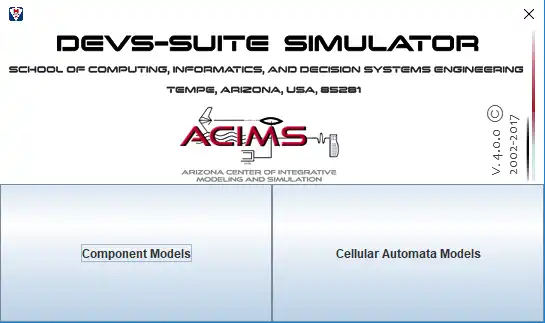 Download web tool or web app DEVS-Suite Simulator to run in Linux online