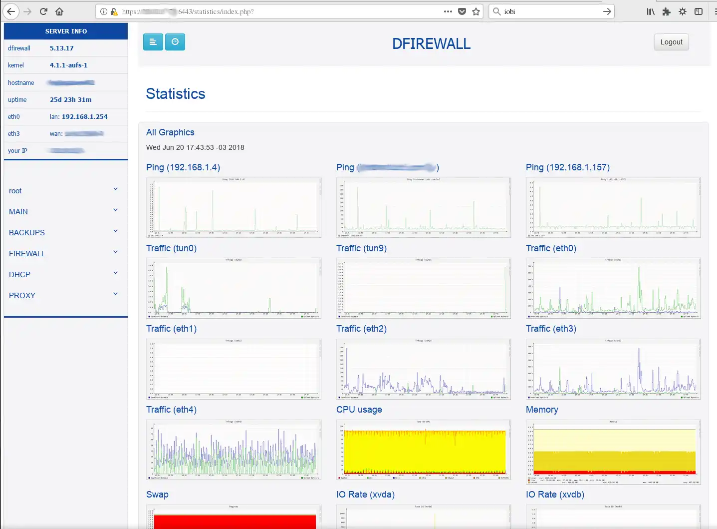 Download web tool or web app dfirewall