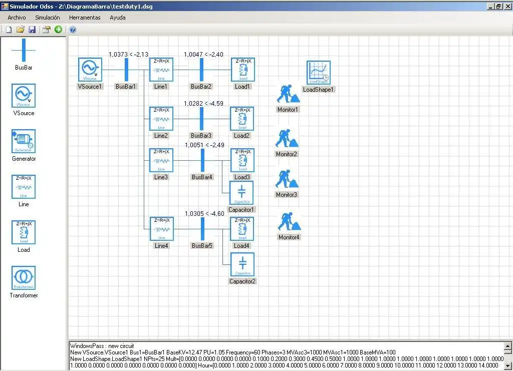 Download web tool or web app DiagramaBarra