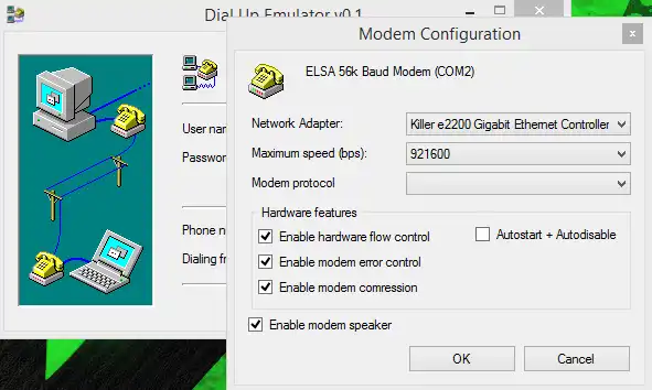 Download web tool or web app Dial Up - Emulator