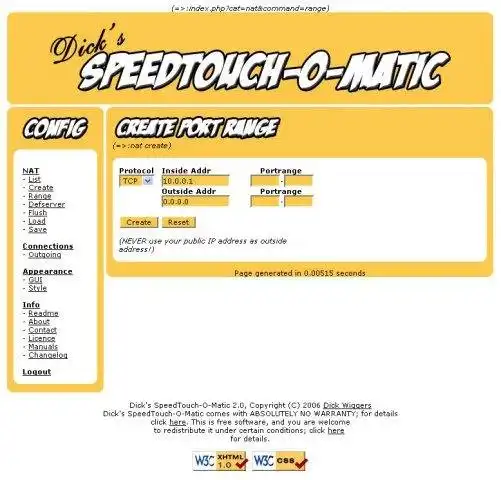 Download web tool or web app Dicks SpeedTouch-O-Matic