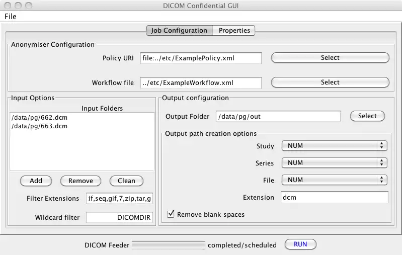 Download web tool or web app DICOM Confidential