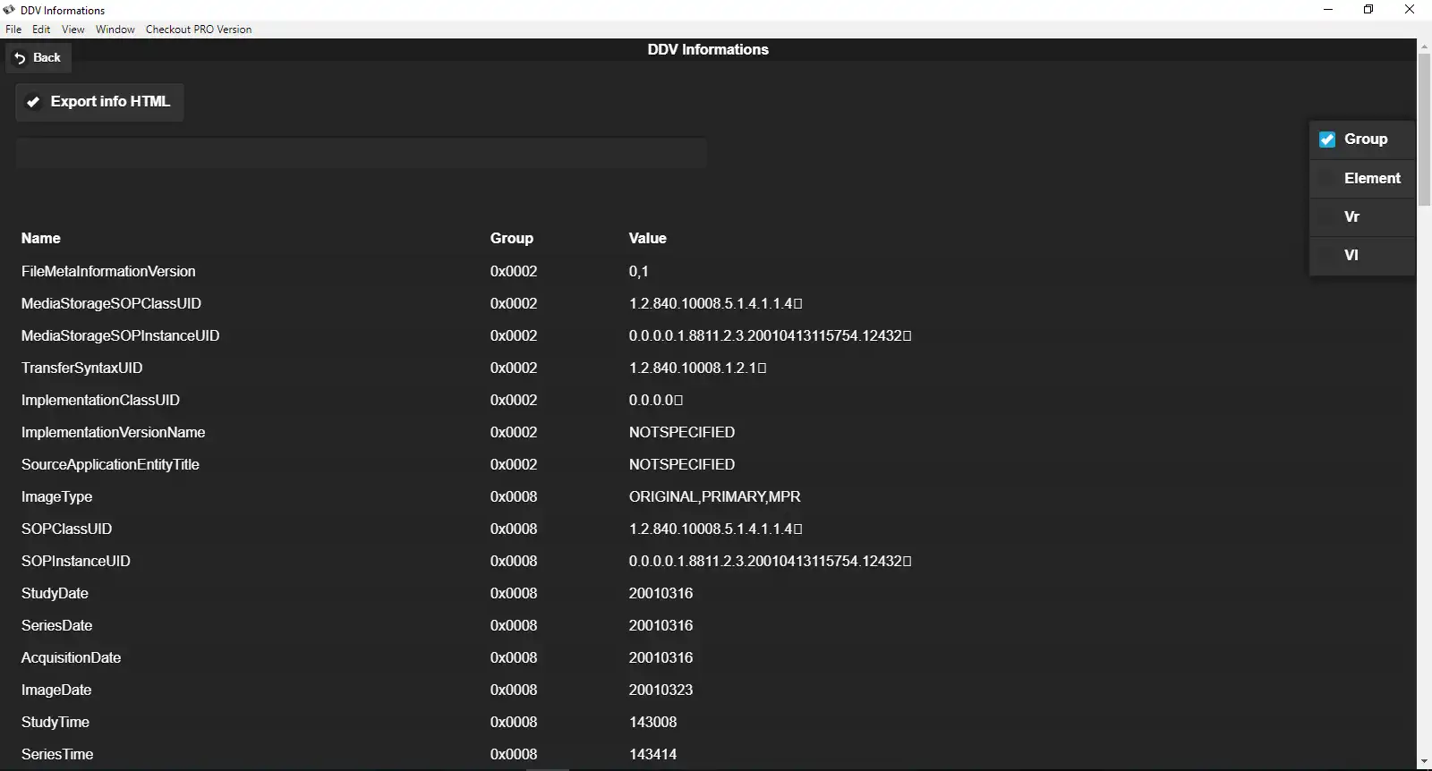 Download web tool or web app DICOM Image Reader