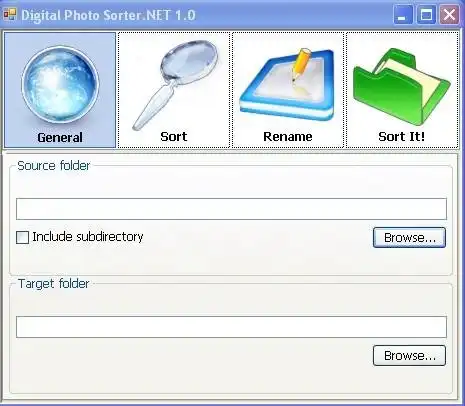 Download web tool or web app Digital Photo Sorter.NET