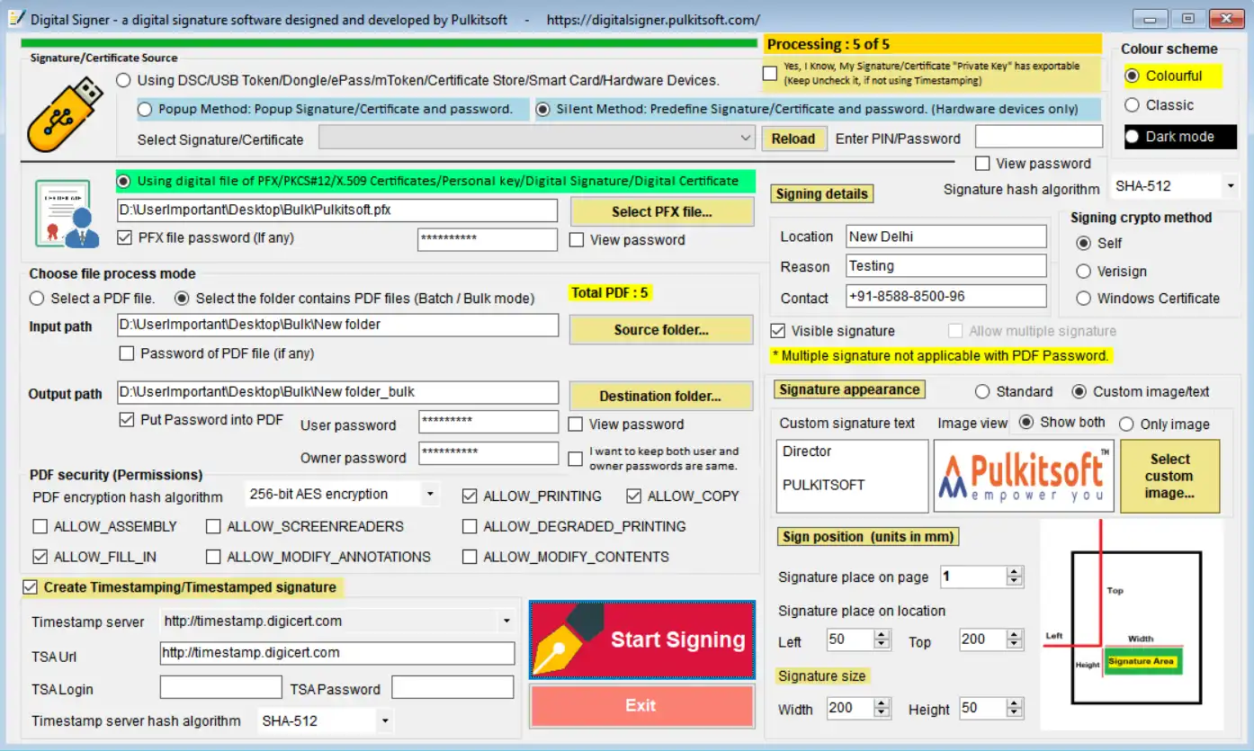 Download web tool or web app Digital Signer Lite